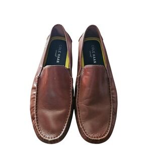 Cole Haan Grand 360 Leather Loafers Brown Slip On Comfort Men's 8.5 M
